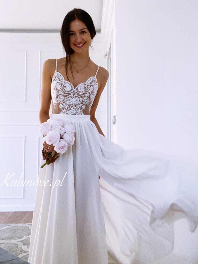Caroline - airy gown with muslin bottom - Kulunove image 1