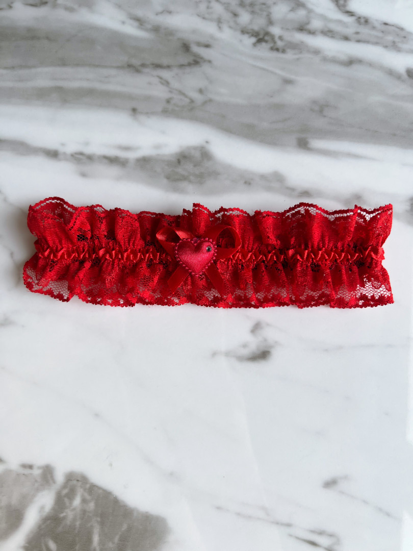 Red prom garter #2 - Kulunove image 1