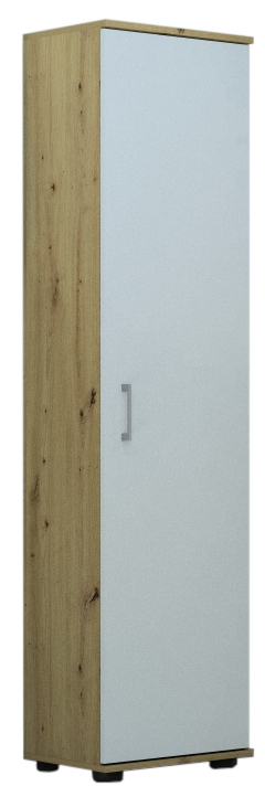 Regał G 40 1D Dab Artisan + białe drzwi - Meldo zdjęcie 1
