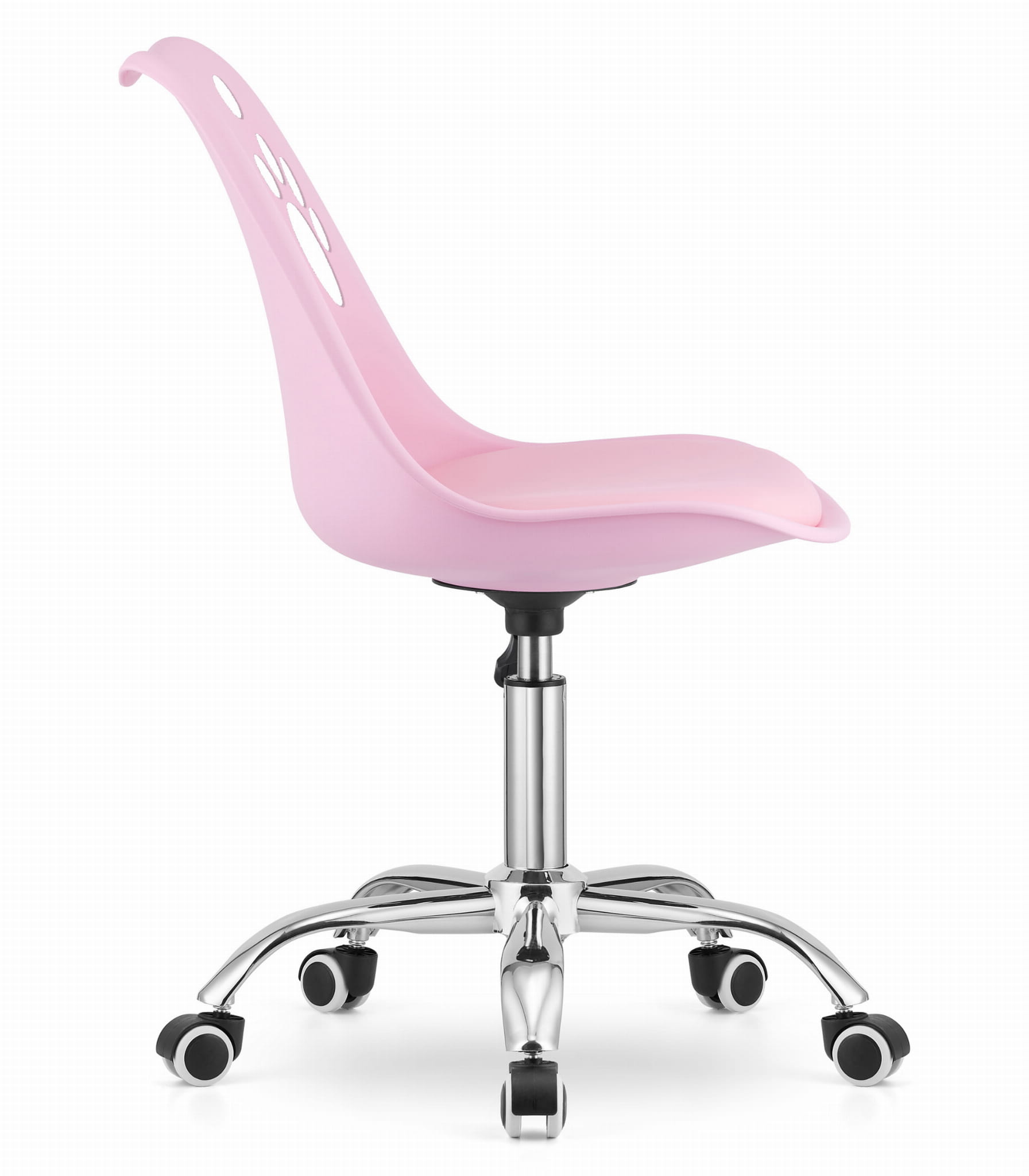 Krzesło obrotowe PRINT - róż zdjęcie 4