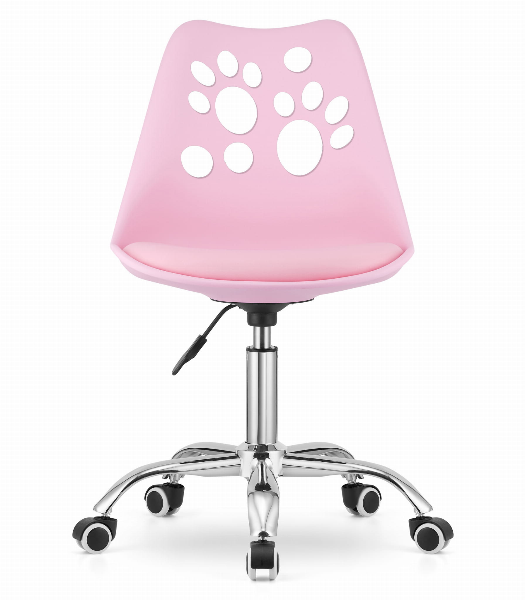 Krzesło obrotowe PRINT - róż zdjęcie 2