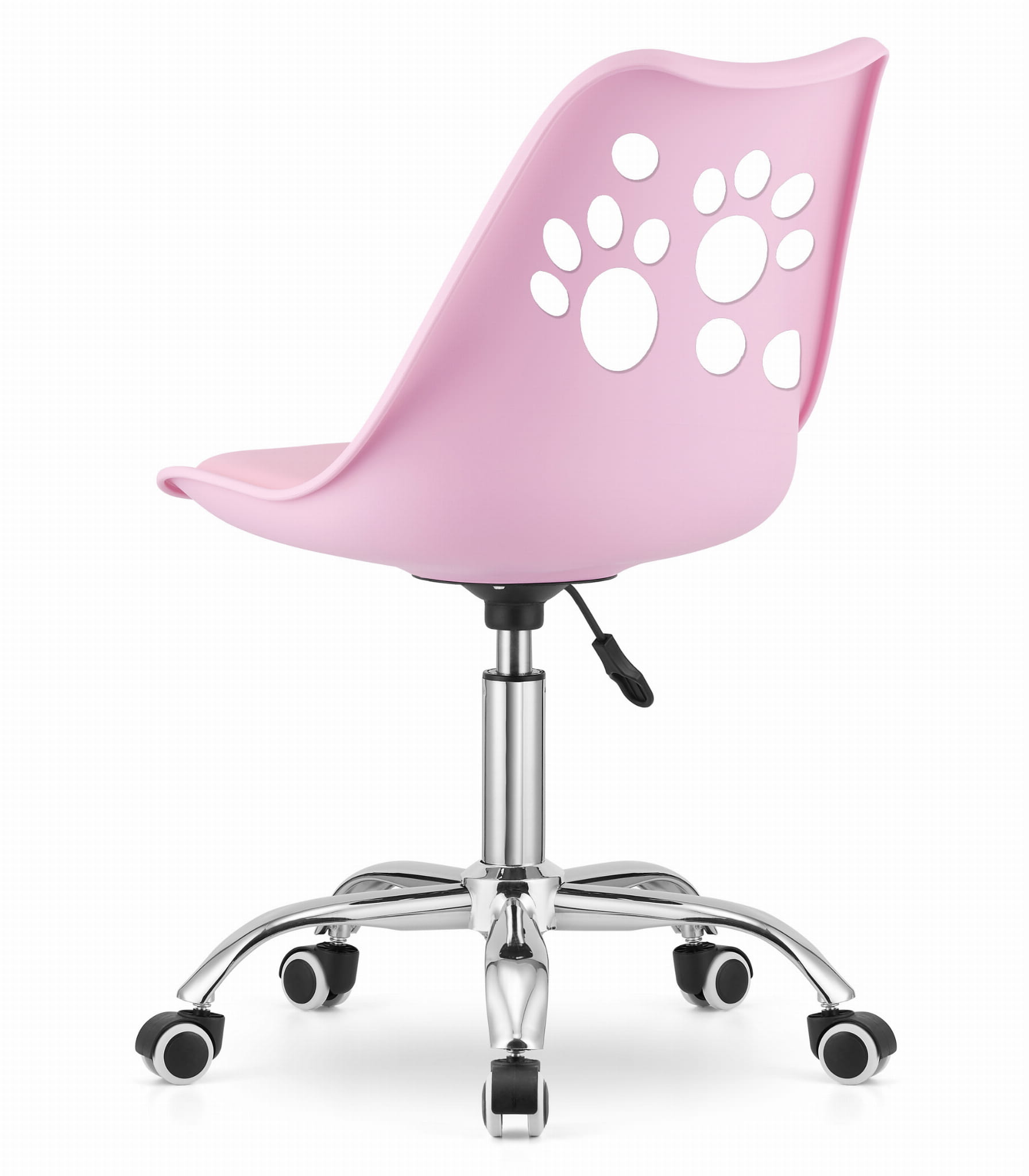 Krzesło obrotowe PRINT - róż zdjęcie 3