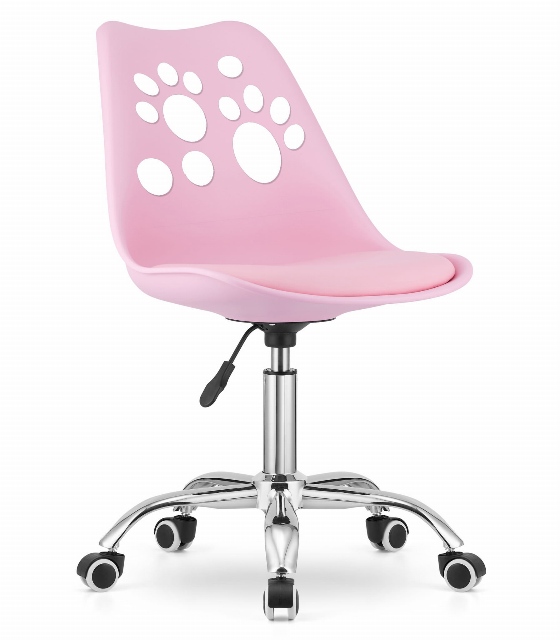 Krzesło obrotowe PRINT - róż zdjęcie 1