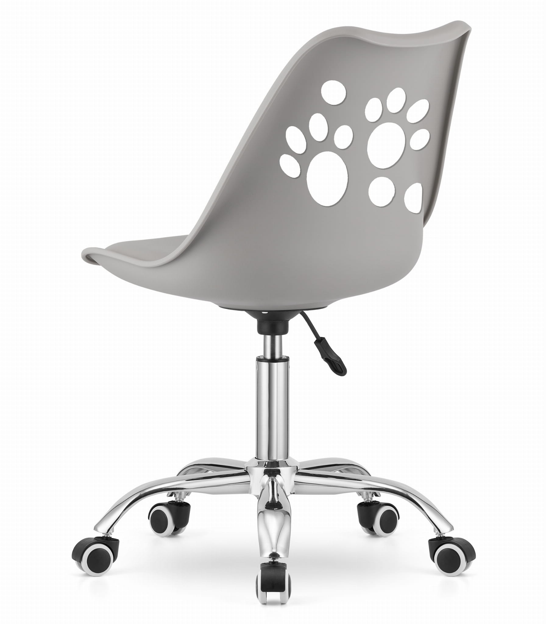 Krzesło obrotowe PRINT - szare zdjęcie 3