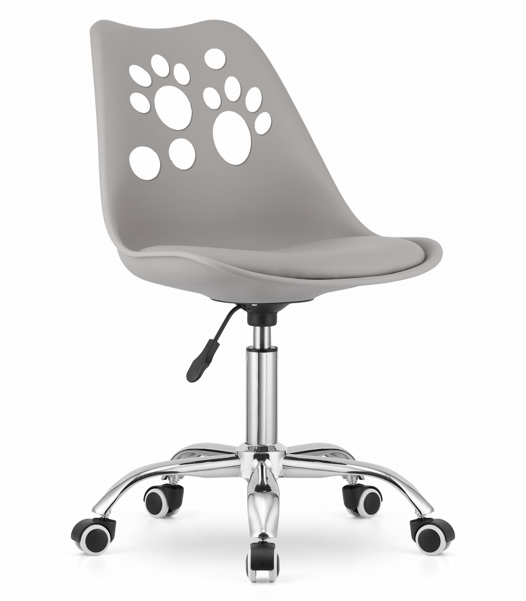 Krzesło obrotowe PRINT - szare zdjęcie 1