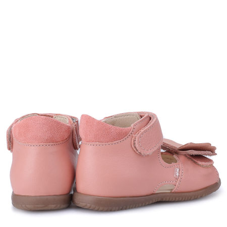 Malaga Roczki® różowe sandały dziecięce ze skóry naturalnej - ES 2428E-7 zdjęcie 2