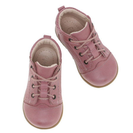 Boston Roczki® różowe trzewiki dziecięce ze skóry naturalnej zdjęcie 1