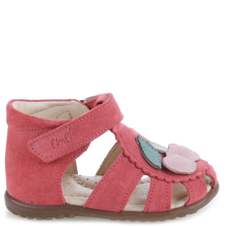 Bali Roczki® różowe sandały dziecięce ze skóry naturalnej zdjęcie 1