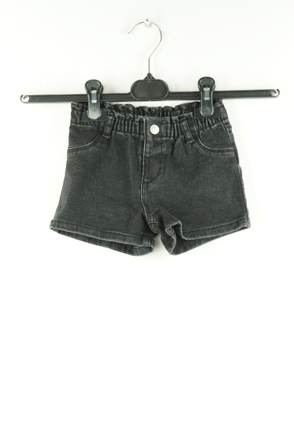 Krótkie spodenki czarne jeansowe - PRIMARK zdjęcie 1