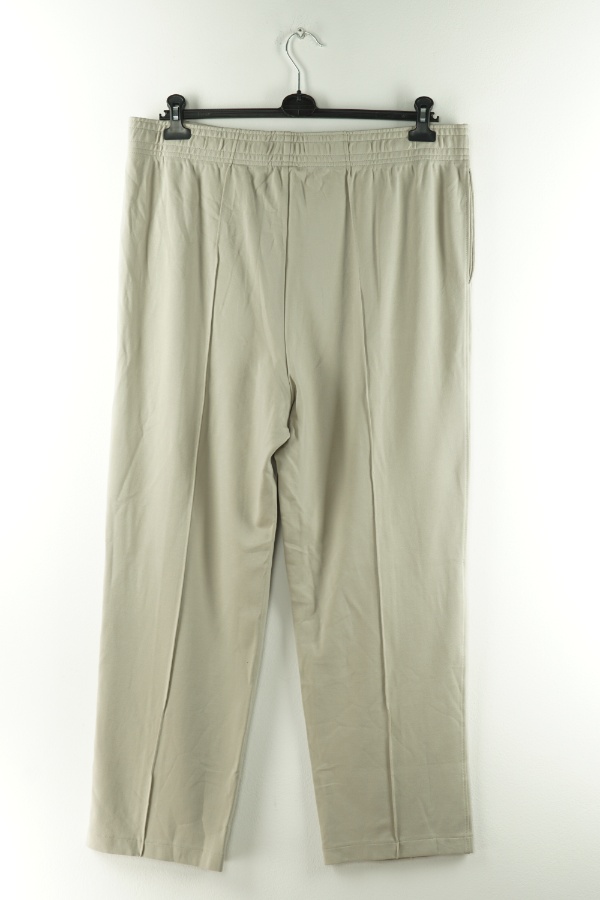 Spodnie materiałowe beżowe z prostą nogawką - H&M zdjęcie 2