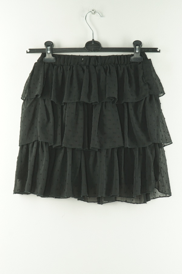Spódnica czarna falbanki - VINTAGE DRESSING zdjęcie 2
