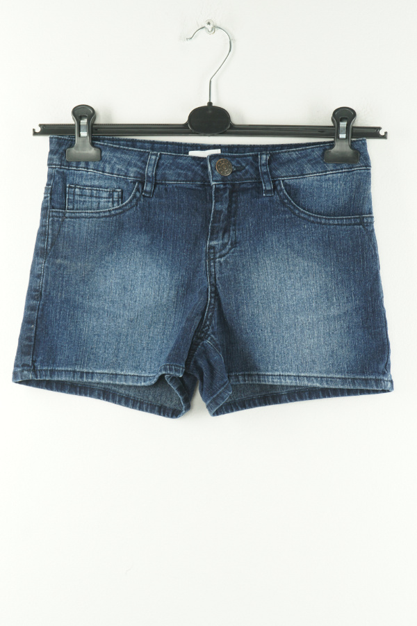 Krótkie spodenki jeansowe granatowe - F&F zdjęcie 1