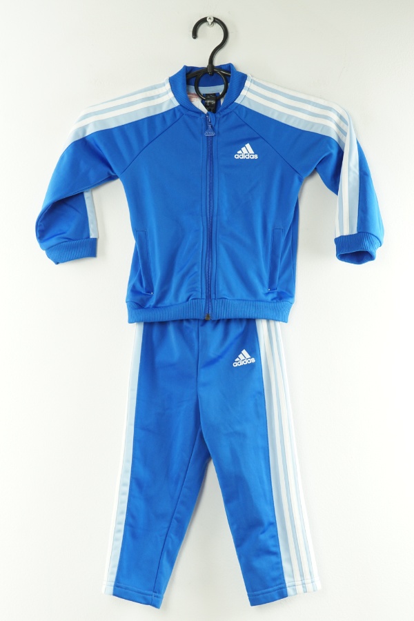 Bluza+spodnie niebieskie Adidas - ADIDAS zdjęcie 1