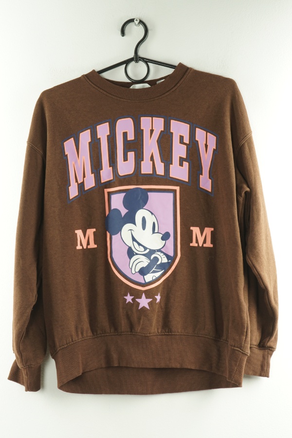 Bluza brązowa MICKEY  - H&M zdjęcie 1