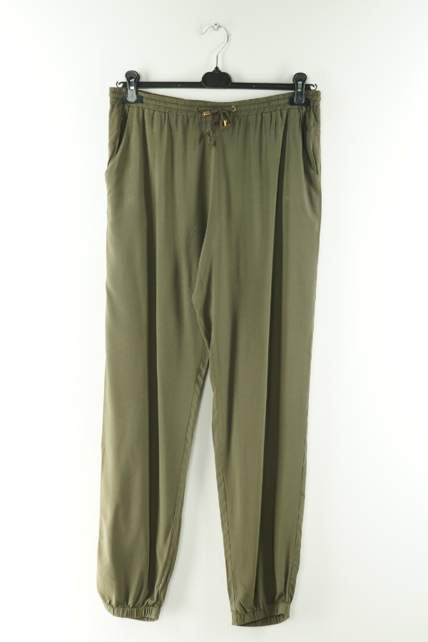 Spodnie materiałowe zielone - ATMOSPHERE zdjęcie 1