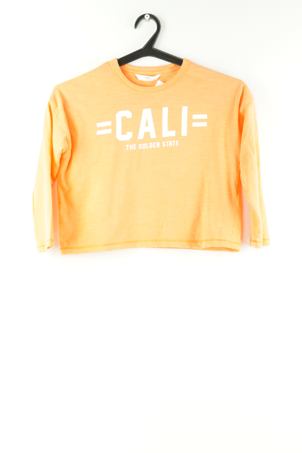 Bluzka pomarańczowa cali - MARKS & SPENCER zdjęcie 1