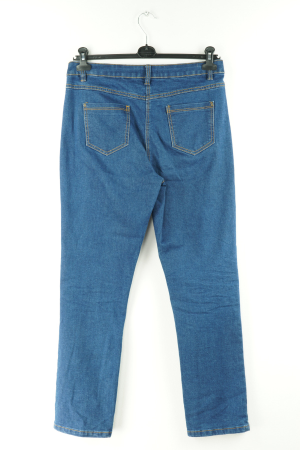 Spodnie jeansowe granatowe proste - M&CO zdjęcie 2