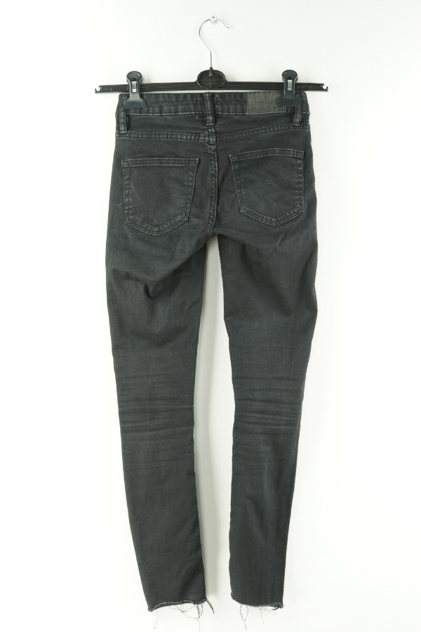 Spodnie czarne jeansowe rurki - LAGER 157 zdjęcie 2