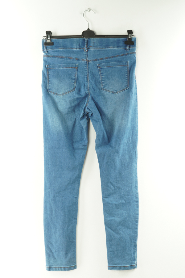 Spodnie niebieskie jeansowe skinny - PEP&CO zdjęcie 2