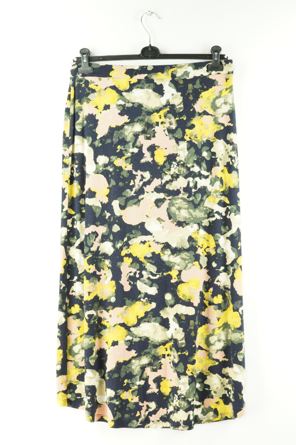 Spódnica czarna we wzory różowo-żółte - NEXT zdjęcie 2
