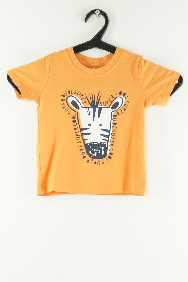 Koszulka pomarańczowa zebra - GEORGE zdjęcie 1