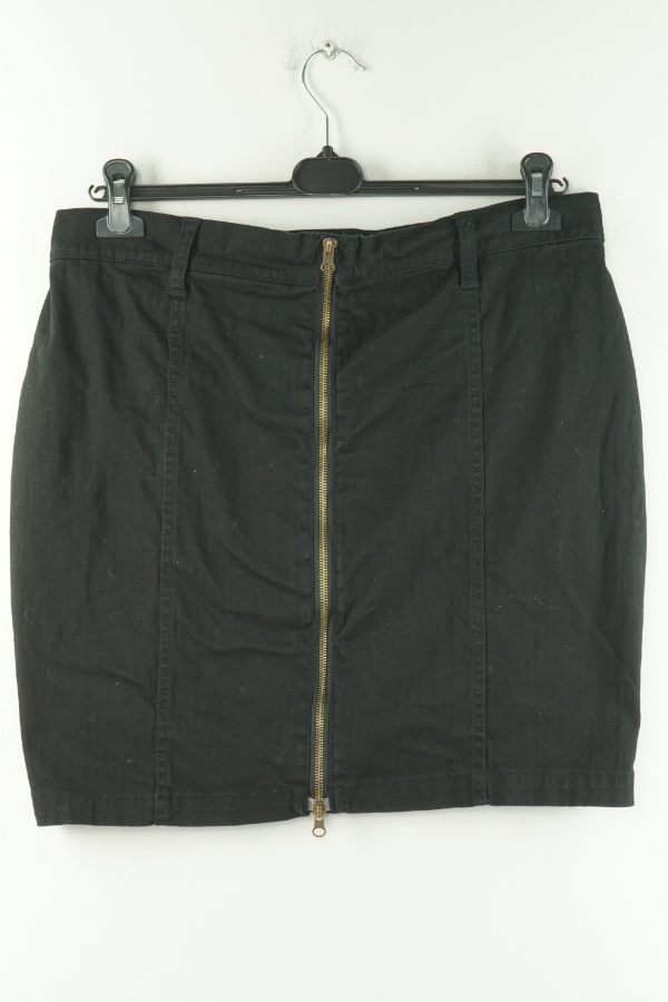 Spódnica jeansowa czarna - OKAY zdjęcie 2