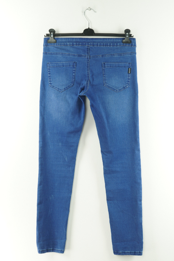Spodnie niebieskie jeans - MANGO zdjęcie 2