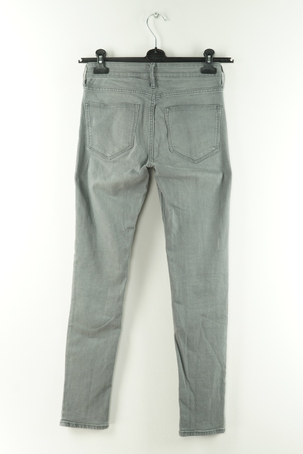 Spodnie jeansowe szare skinny  - H&M zdjęcie 2