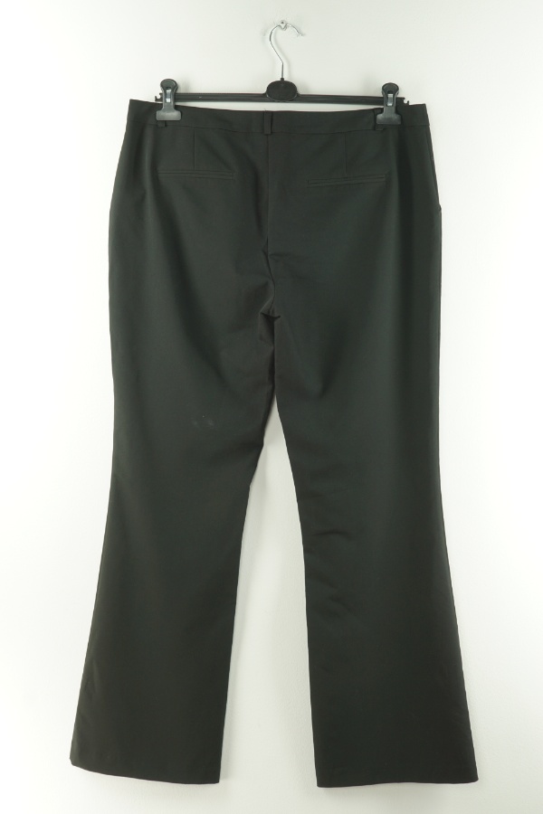 Spodnie materiałowe czarne  - MANGUUN zdjęcie 2