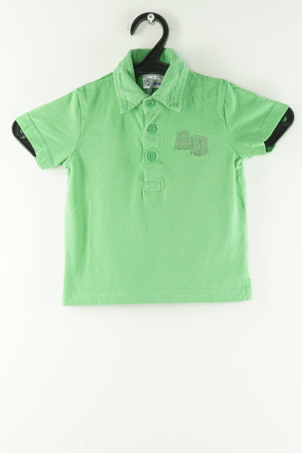 Koszulka zielona polówka ad - IMPIDIMPI zdjęcie 1