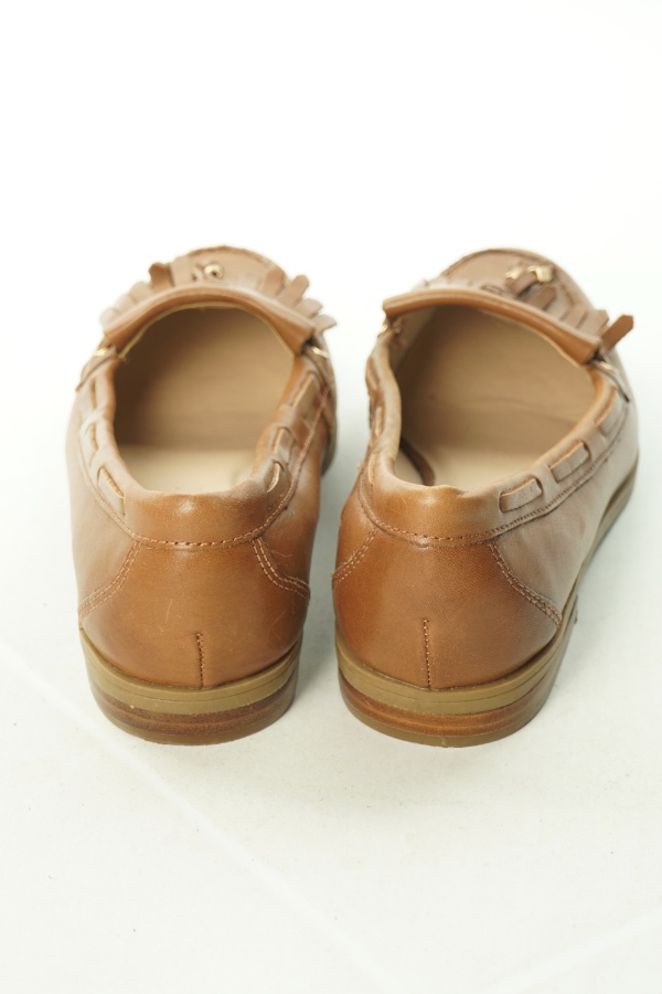 Pantofle brązowe - FOOTGLOVE zdjęcie 3