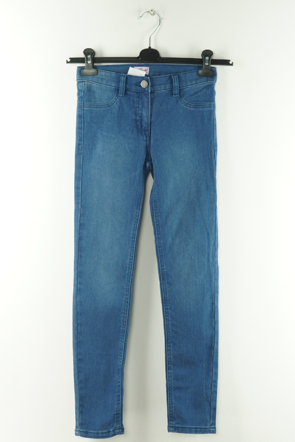 Spodnie niebieskie jeansowe rurki - ALIVE zdjęcie 1
