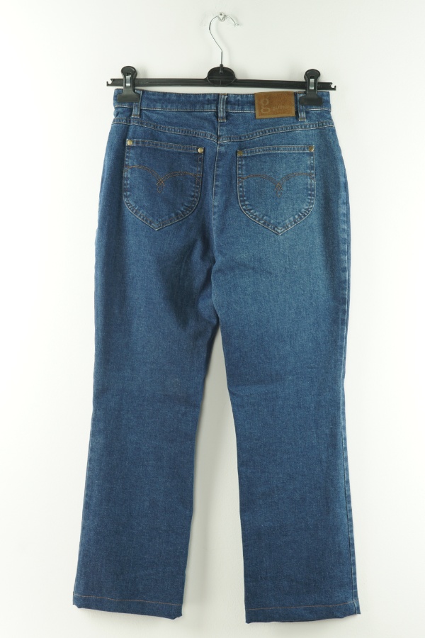 Spodnie jeansowe granatowe - GARDEUR zdjęcie 2