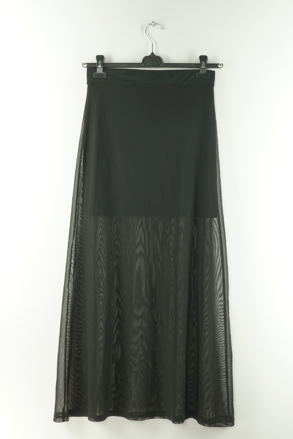 Spódnica czarna siateczka - H&M zdjęcie 2