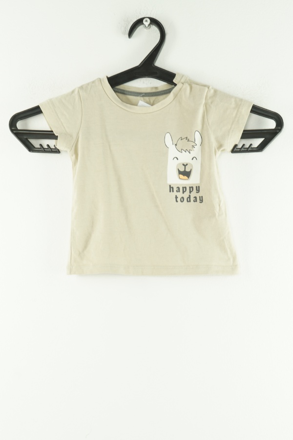 Koszulka beżowa lama - C&A zdjęcie 1