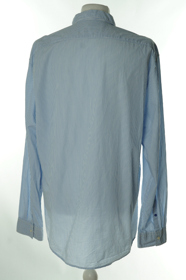 Koszula w paski biało niebieska męska - ESPRIT zdjęcie 2