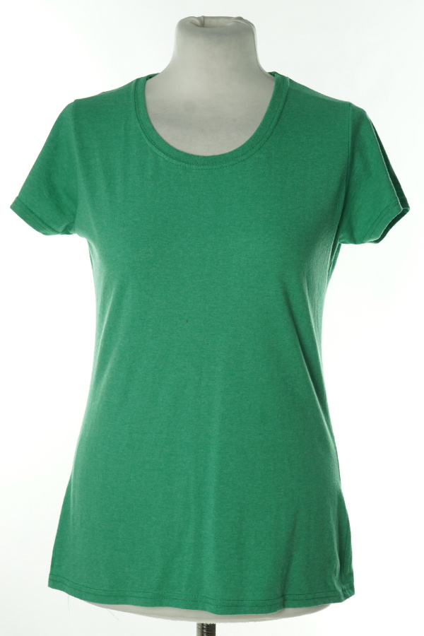 Koszulka zielona melanż - FRUIT OF THE LOOM zdjęcie 1