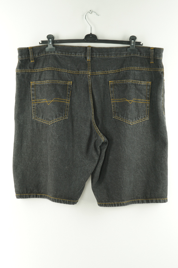 Krótkie spodenki jeansowe czarne  - BRAK METKI Z NAZWĄ PRODUCENTA zdjęcie 2