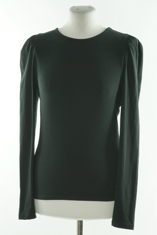 Bluzka czarna bufki - ONLY zdjęcie 1