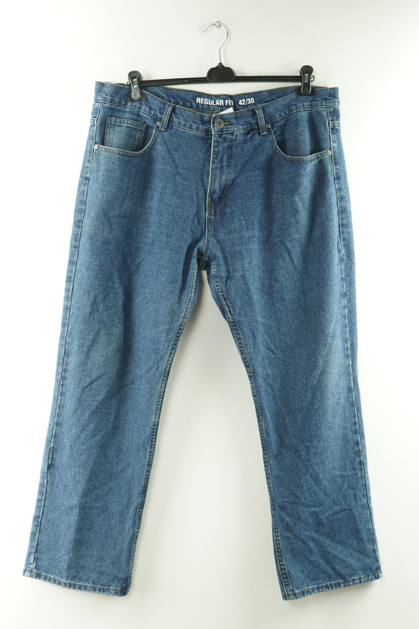 Spodnie niebieskie jeans - DUNNES STORES zdjęcie 1