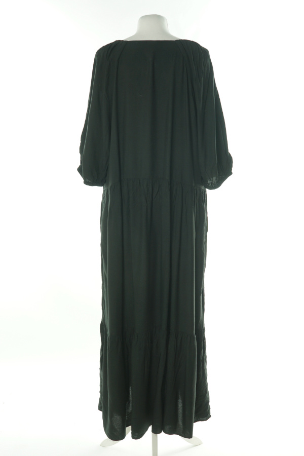 Sukienka czarna rozkloszowana  - H&M zdjęcie 2