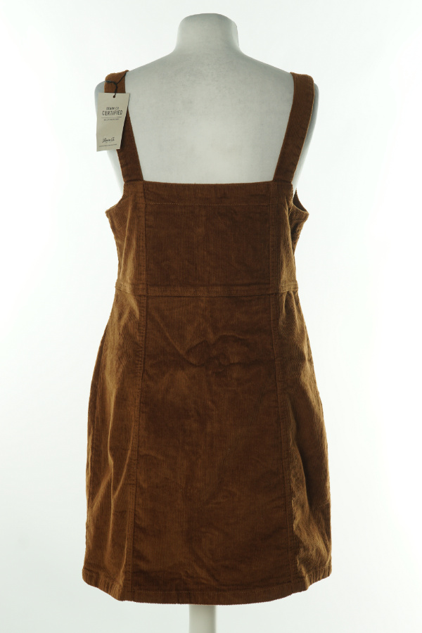 Sukienka brązowa sztruksowa suwak - PRIMARK zdjęcie 2