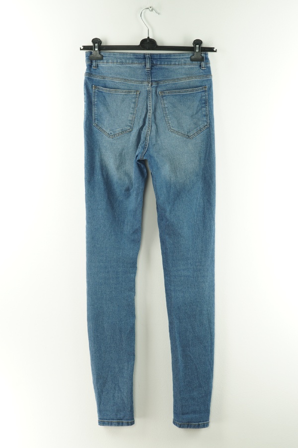 Spodnie niebieskie jeansowe skinny - NOISY MAY zdjęcie 2