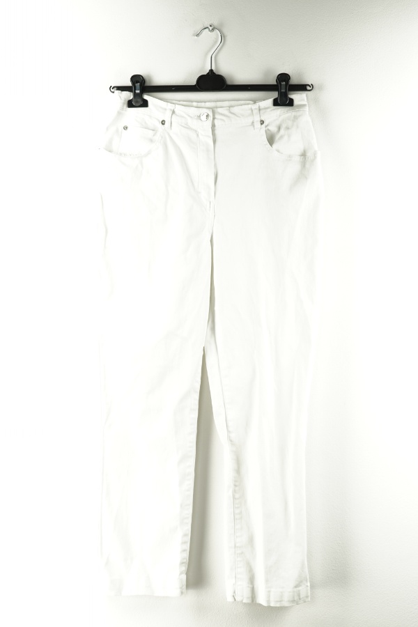 Spodnie jeansowe białe - DAMART zdjęcie 1