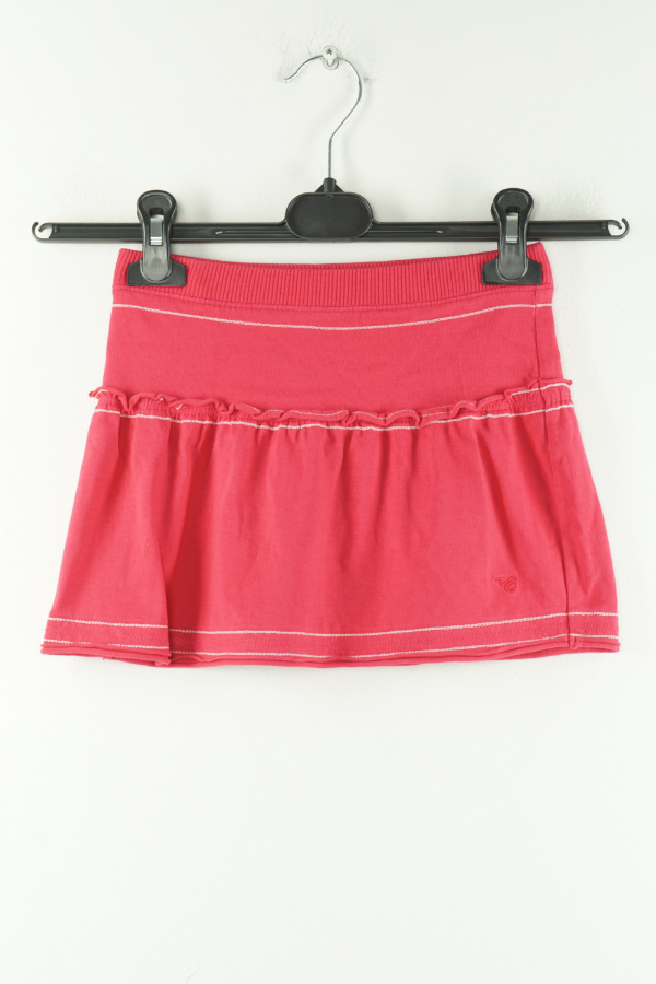 Spódnica różowa falbanka  - ESPRIT zdjęcie 1