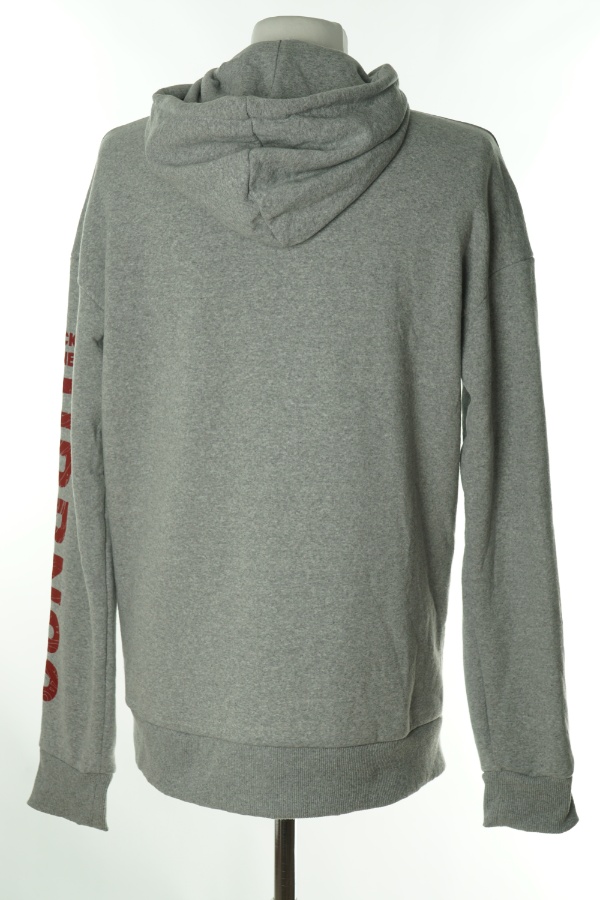 Bluza szara bordowe napisy - JACK&JONES zdjęcie 2