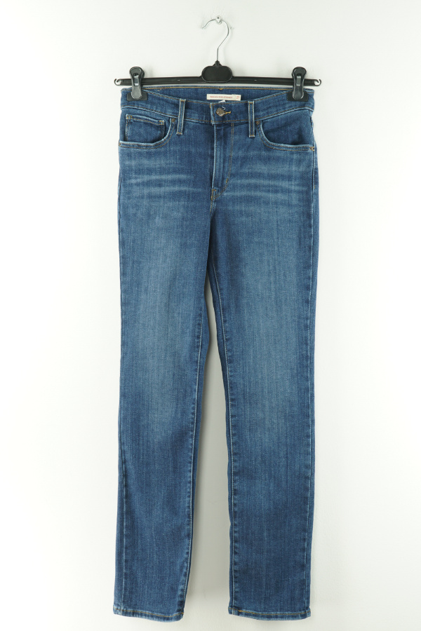 Spodnie ganatowe jeansowe Levi's - LEVI'S zdjęcie 1