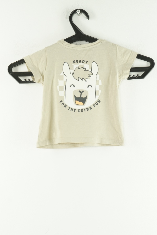 Koszulka beżowa lama - C&A zdjęcie 2