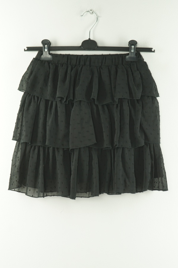Spódnica czarna falbanki - VINTAGE DRESSING zdjęcie 1