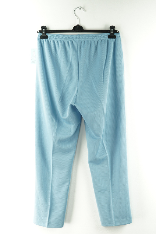 Spodnie niebieskie materiałowe w kant - DAMART zdjęcie 2